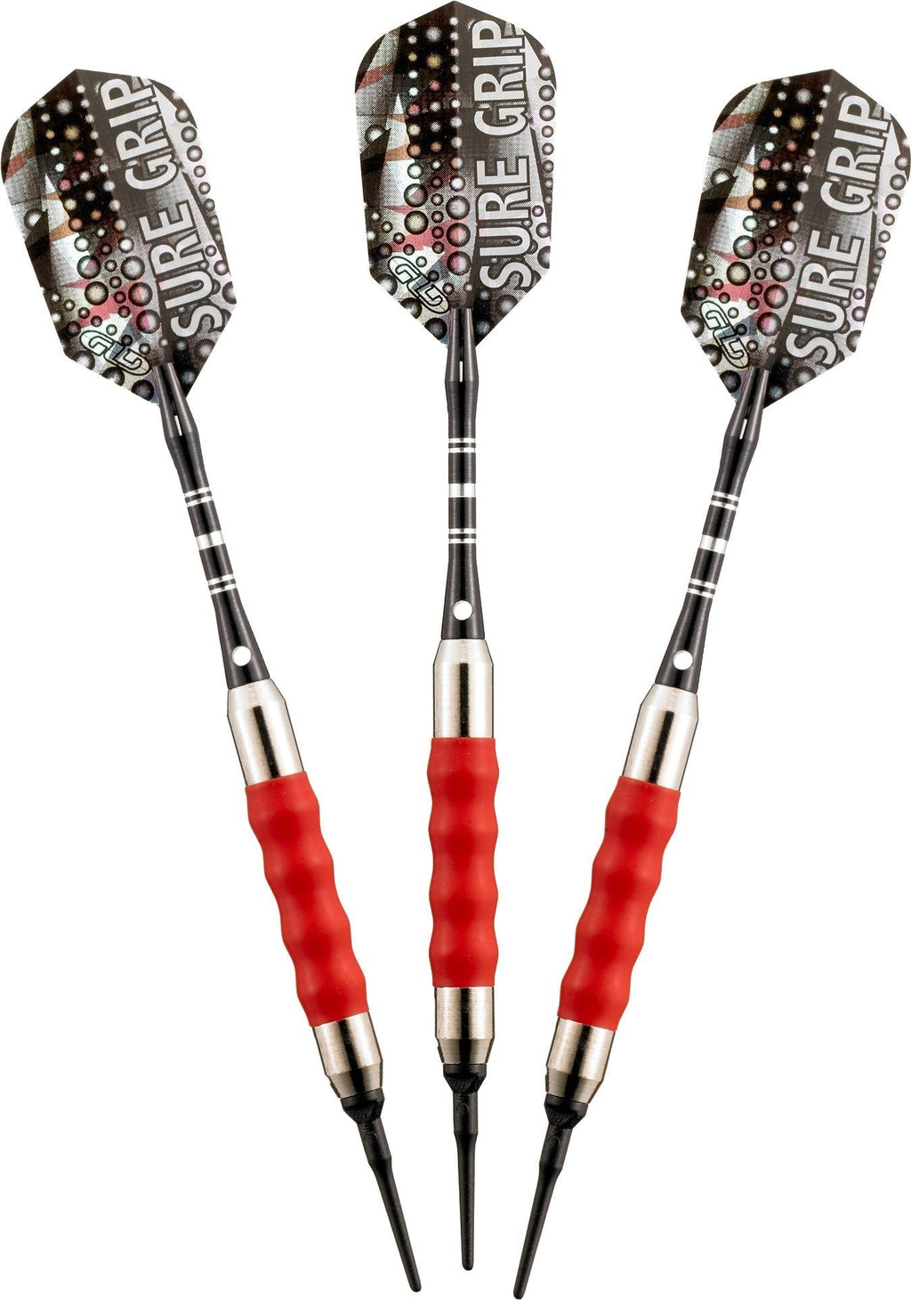 [AUSTRALIA] - Viper Sure Grip Soft Tip Darts Red 18 Grams 