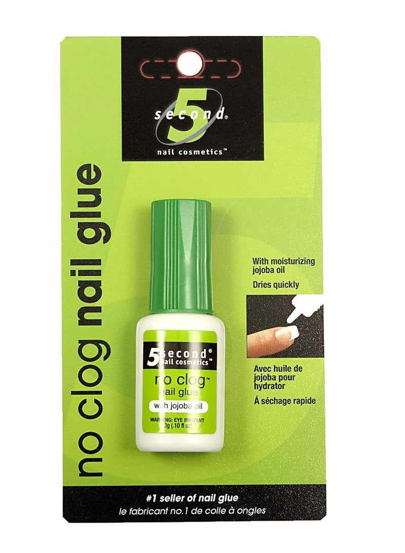 5 Second Nail No-clog Nail Glue, 3-Gram (Pack of 4) - BeesActive Australia
