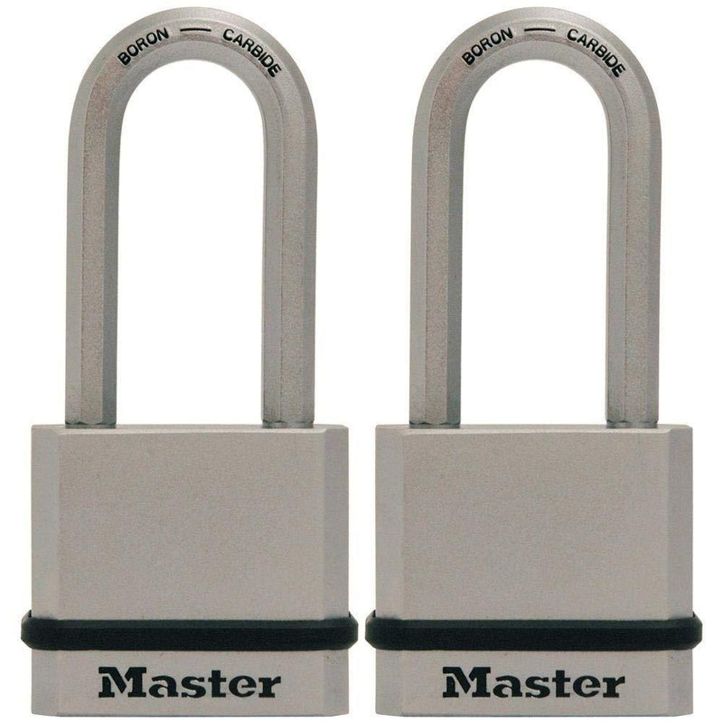 Master Lock M530XTLH Magnum Solid Steel Keyed Alike Padlocks, 2 Pack, 2 Count - BeesActive Australia