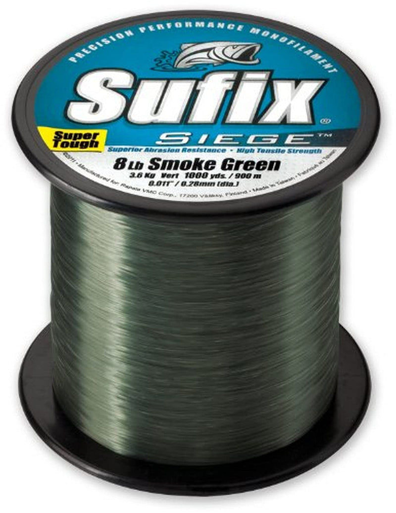 Sufix Siege 3000 Yard Monofilament Fishing Line - Green Multi One Size - BeesActive Australia