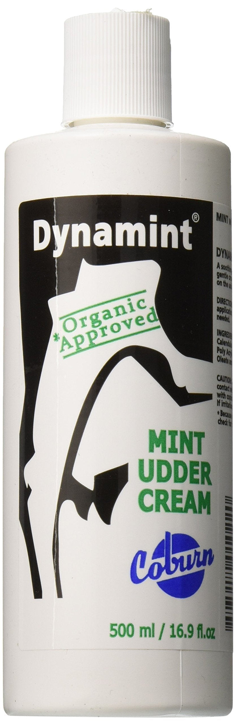 Dynamint Udder Cream - Bottle, 500ml - BeesActive Australia