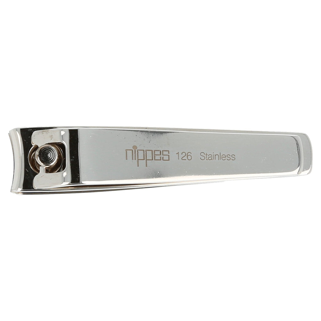 Nippes Professional Nickel Plated Fingernail Clipper - for Finger, Toenail, Cosmetics - Quality Handmade in Solingen Germany - Professional Grade - Ergonomic Hand Grip - Sharp and Safe Design - BeesActive Australia