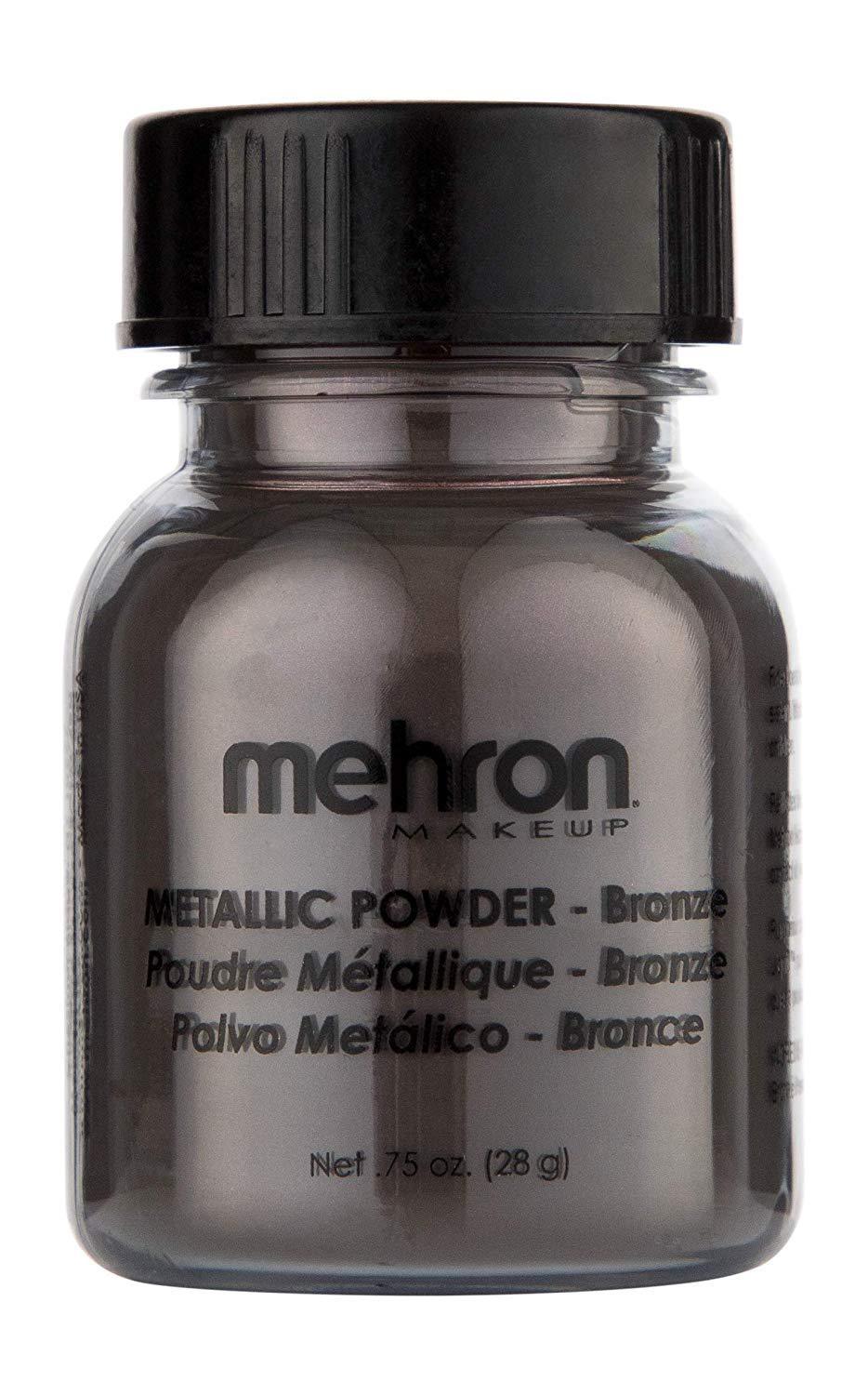 Mehron Makeup Metallic Powder (.75 oz) Bronze) - BeesActive Australia