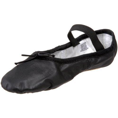 [AUSTRALIA] - Bloch Girls Dance Dansoft Full Sole Leather Ballet Slipper/Shoe, Black, 9 X-Wide Toddler 