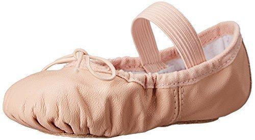 [AUSTRALIA] - Bloch Girls Dance Dansoft Full Sole Leather Ballet Slipper/Shoe, Pink, 10.5 X-Wide Little Kid 