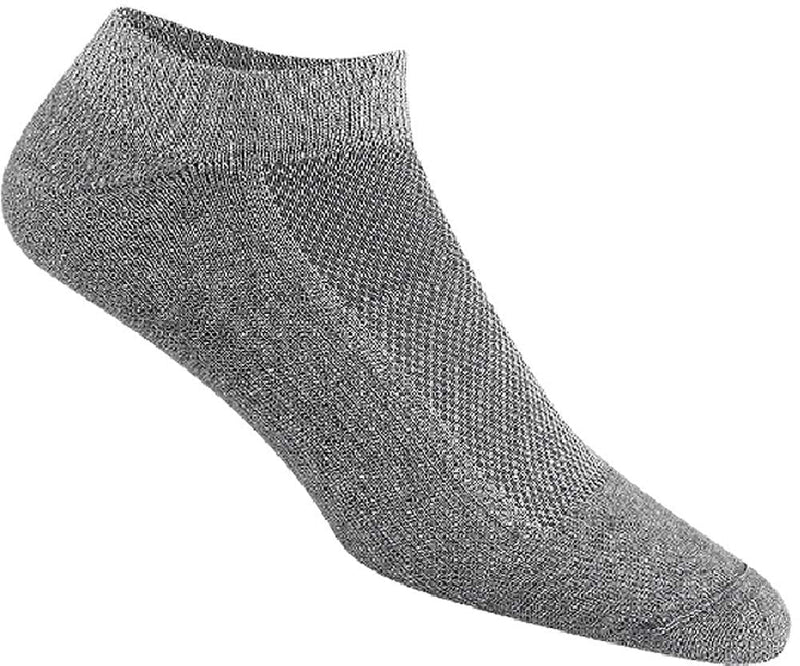 Wigwam Men's Cool-Lite Pro Low-Cut Socks Large Grey - BeesActive Australia