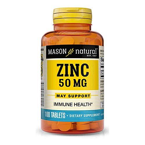 Mason Natural Zinc 50 mg, 100 Tablets - BeesActive Australia
