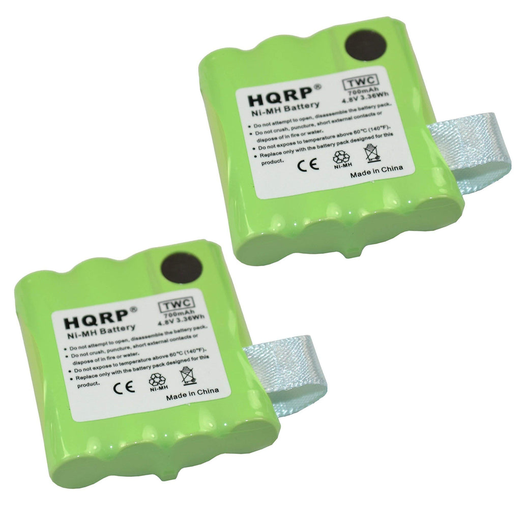 [AUSTRALIA] - HQRP Two-Way Radio Rechargeable Battery 2 Pack Compatible with Midland BATT6R Replacement 