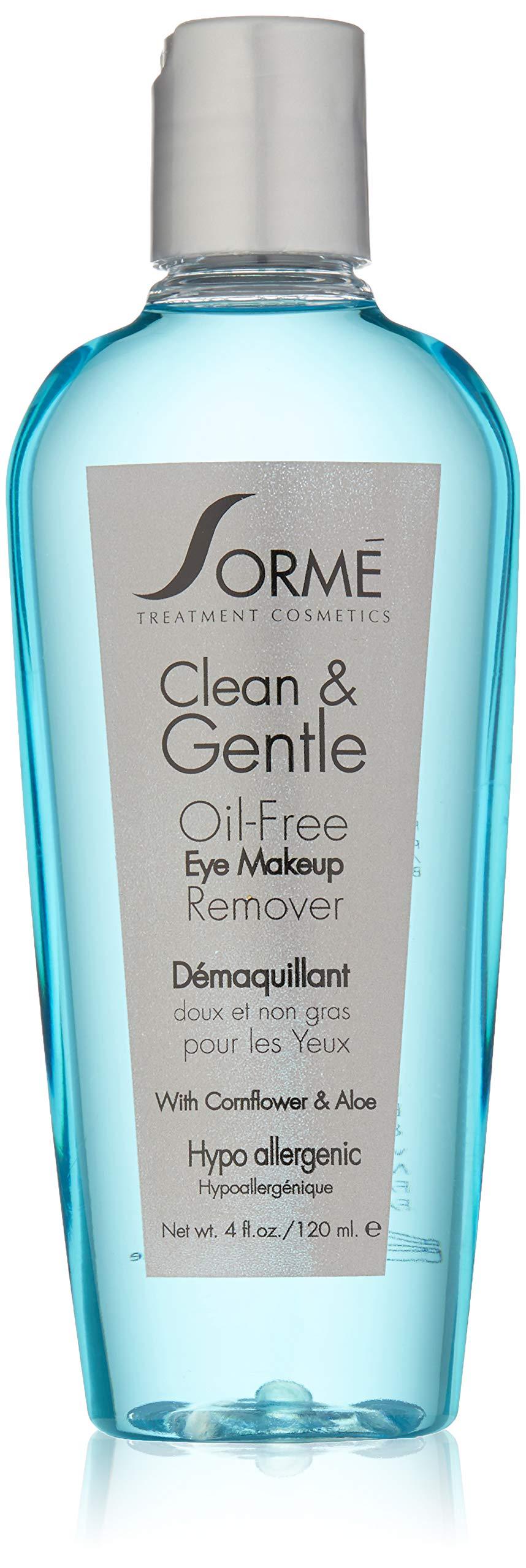 Sorme' Treatment Cosmetics Clean and Gentle Oil Free Eye Makeup Remover, 4 Fl Oz - BeesActive Australia