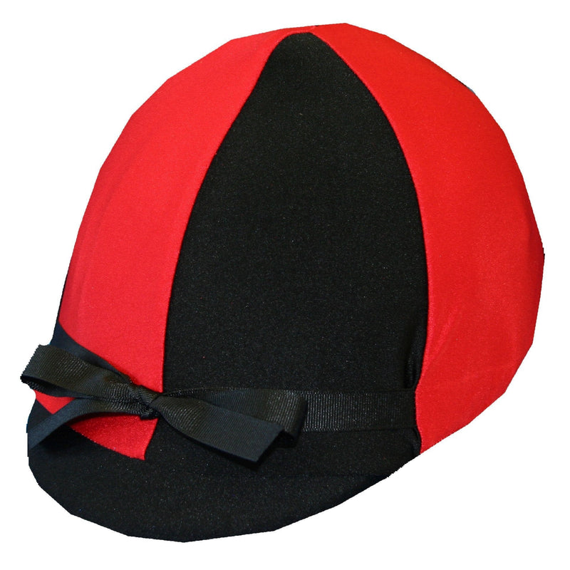 [AUSTRALIA] - Equestrian Riding Helmet Cover - Red and Black 