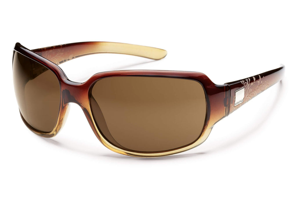 Suncloud Polarized Sunglasses Brown Fade Laser Frame - BeesActive Australia