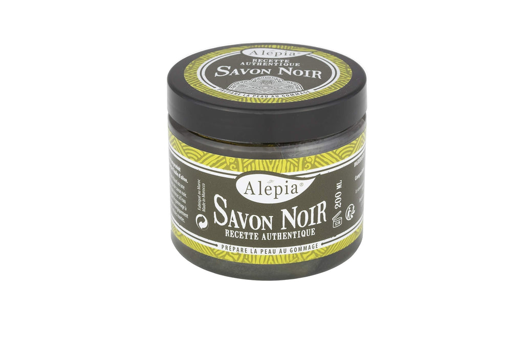 Savon Noir - 100% Olive Oil Black Soap Scrub 200 ml - BeesActive Australia