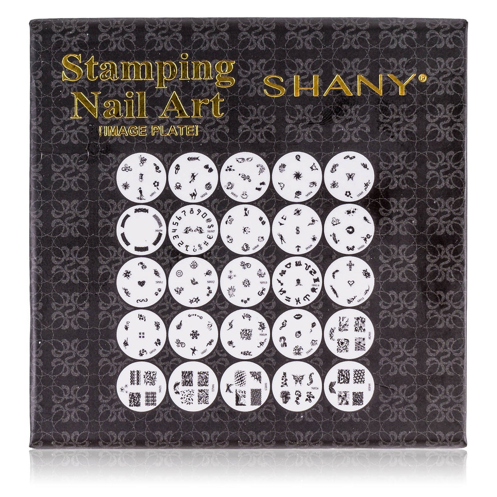 SHANY 2012 Nail Art Polish Stamp Manicure Image Plates set of 25pcs Manicure Image Plates Accessories - BeesActive Australia