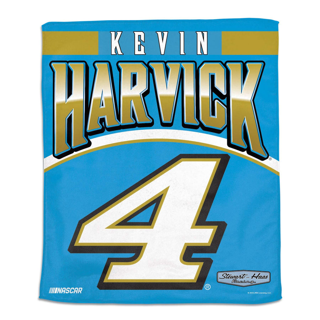 WinCraft NASCAR Stewart Haas Racing Kevin Harvick NASCAR Kevin Harvick #4 Rally Towel - Full Color, Multi, NA - BeesActive Australia