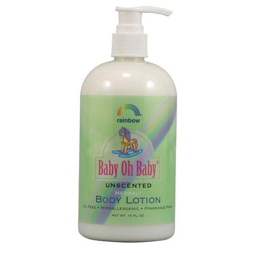 Rainbow Research Body Lotion Herbal Baby, Unscented, 16 Fluid Ounce - BeesActive Australia