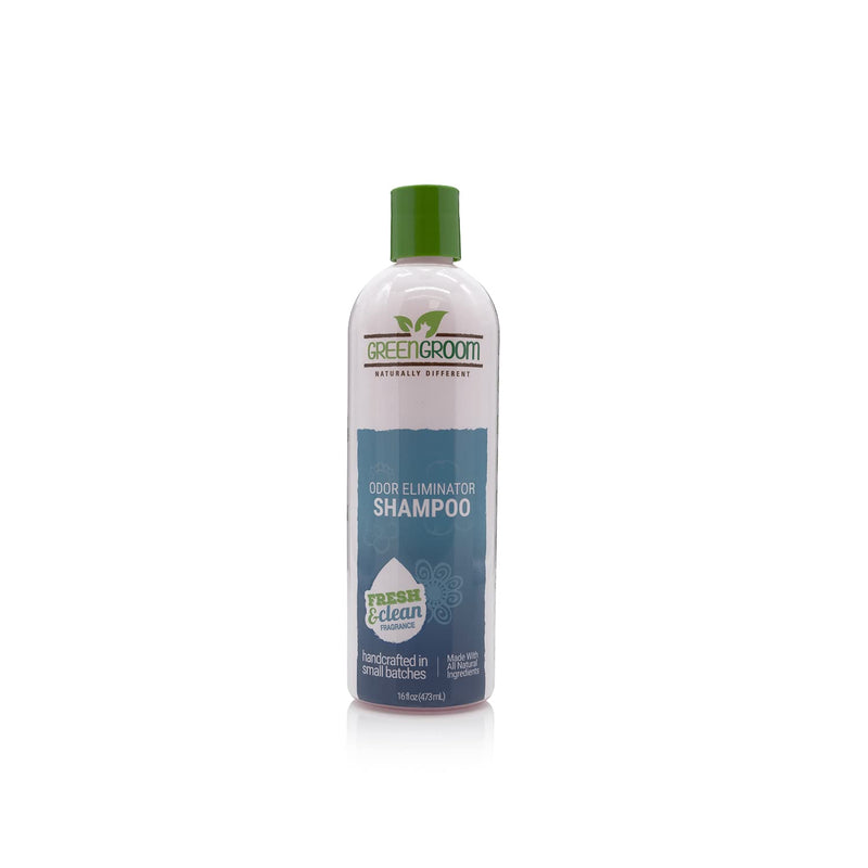 Green Groom Odor Eliminator Dog Shampoo, 16 oz - Crafted with Odortrol, All Natural Ingredients, Antioxidant Rich, Eliminates Smelly Pet Odors, Powerful Deodorizing Formula, Professional Grade - BeesActive Australia