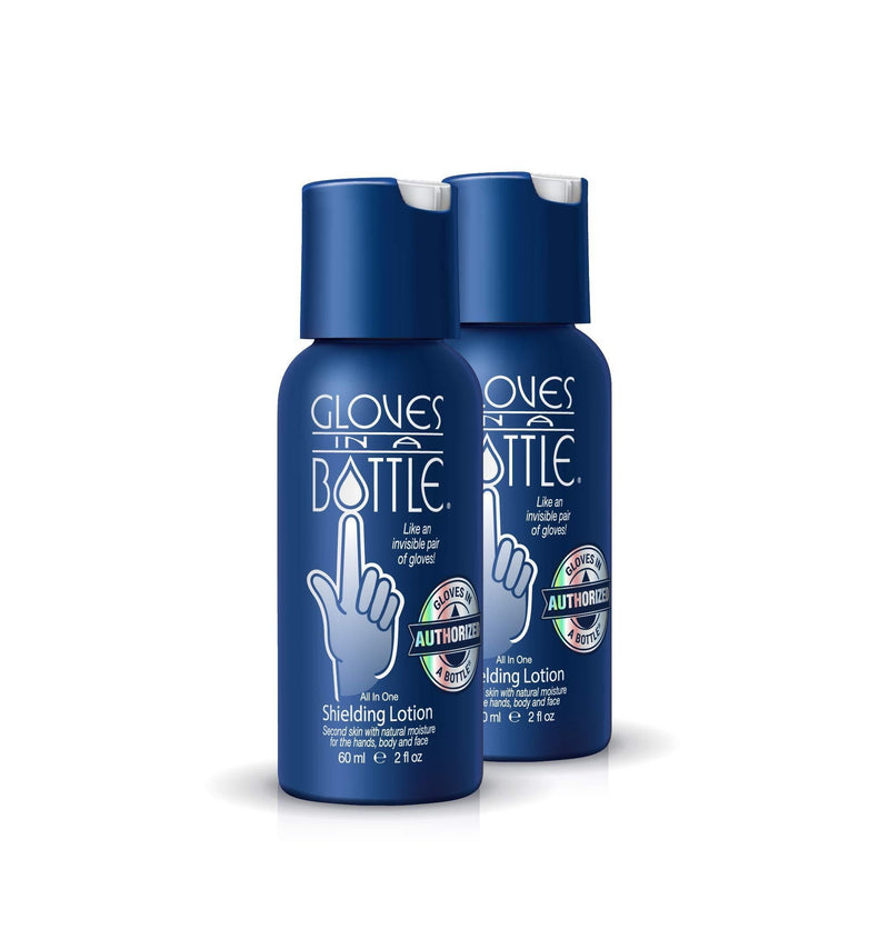 Gloves in a Bottle Shielding Lotion 2oz ( Pack Of 2 ) Fragrance Free 2 Fl Oz (Pack of 2) - BeesActive Australia