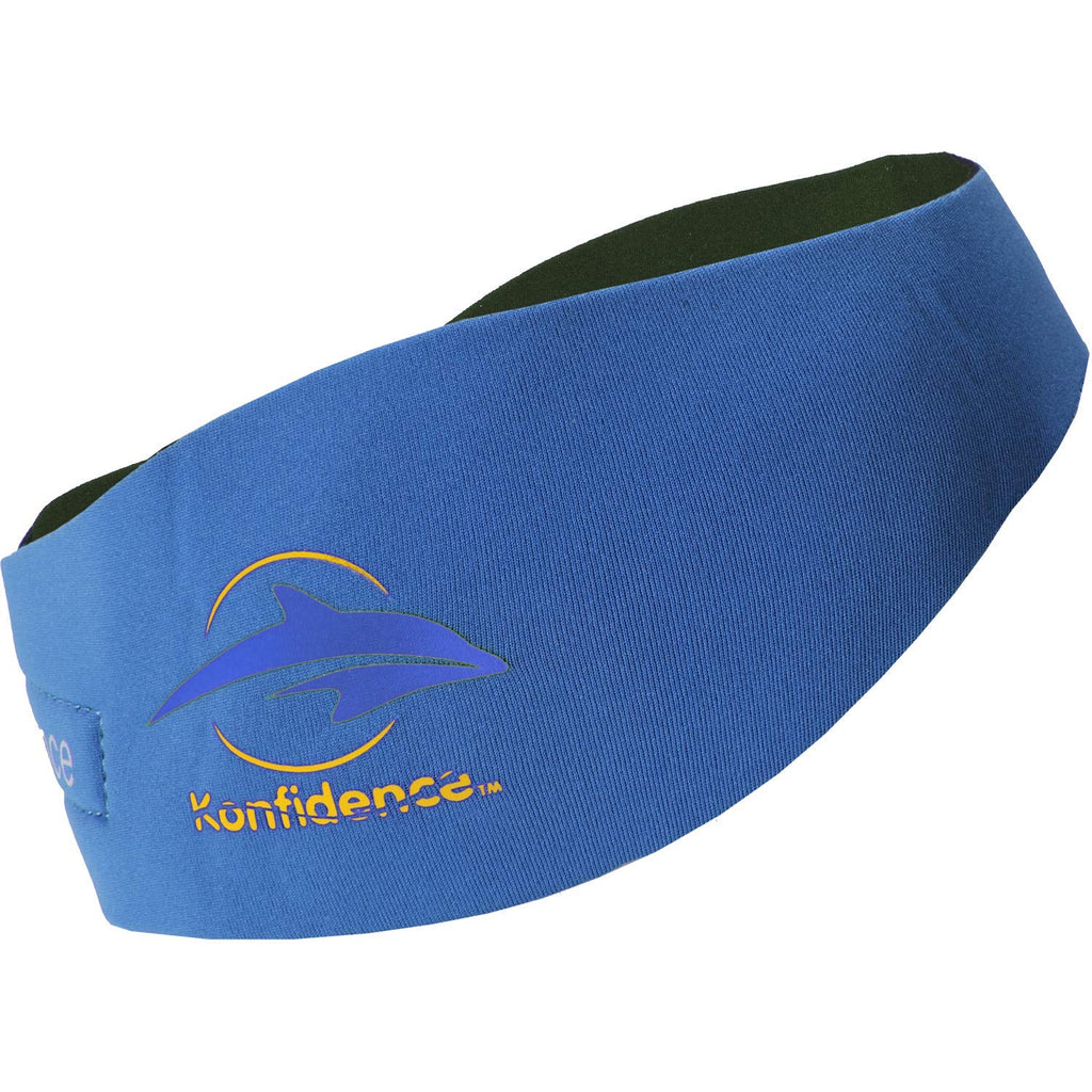 Konfidence Aquaband Swimming Ear Band (Blue, Adult II) - BeesActive Australia