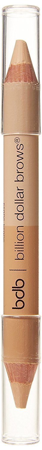 Billion Dollar Brows Duo Brow Highlighter & Concealer Pencil for Lifting and Highlighting Eyebrows - BeesActive Australia