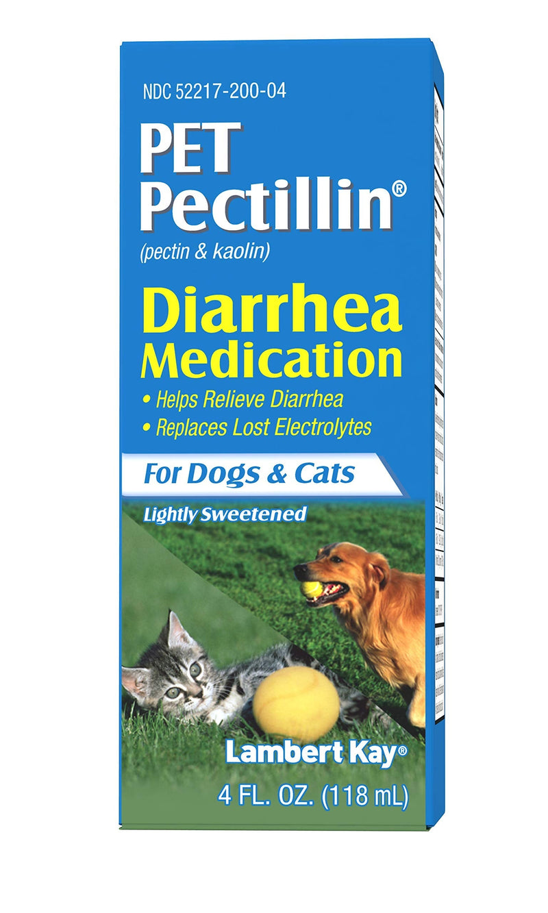 Lambert Kay Pet Pectillin Diarrhea Medication for Dogs and Cats, 4-Ounce - BeesActive Australia