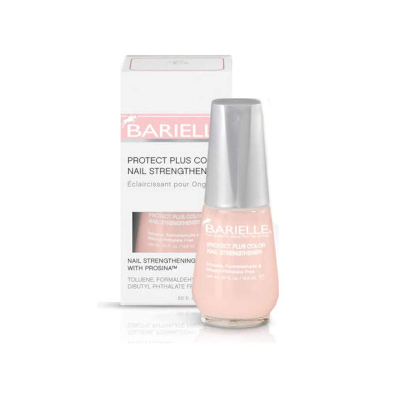 Barielle Protect Plus Color Nail Strengthener, Light Pink, 0.5 Ounce - BeesActive Australia