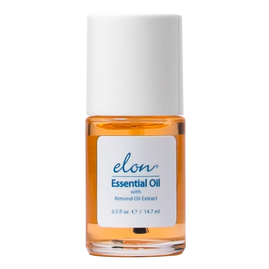 Elon Essential Cuticle Oil for Nails w/ Almond Oil Extract, Vitamin B5 & E - Softening & Hydrating Nail and Cuticle Oil – Dermatologist Recommended Nail Cuticle Oil – Bottle Size 0.5 oz/ 14.7 ml - BeesActive Australia