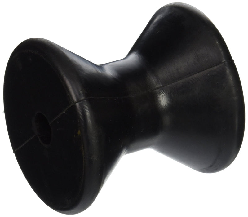 [AUSTRALIA] - C.H. Yates 3143-4 Black Rubber Bow Roller - 3 in. x 0.5 in. 