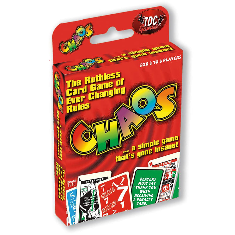 TDC Games Chaos Card Game,1930 - BeesActive Australia