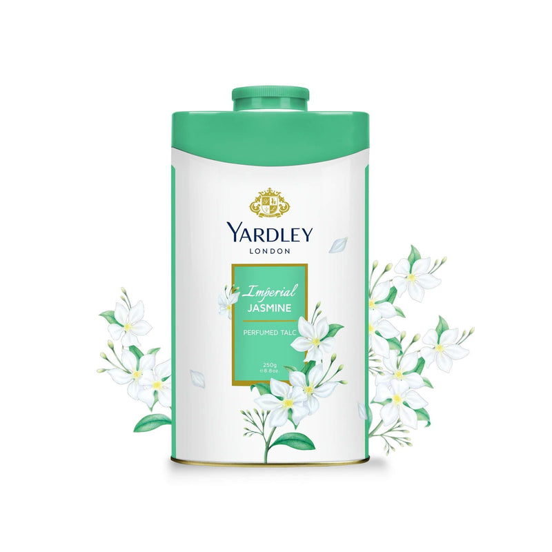 Yardley Jasmine Perfumed Talc, 250 g - BeesActive Australia