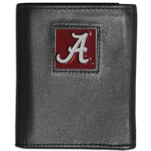 Siskiyou NCAA Leather Tri-Fold Wallet Alabama Crimson Tide - BeesActive Australia