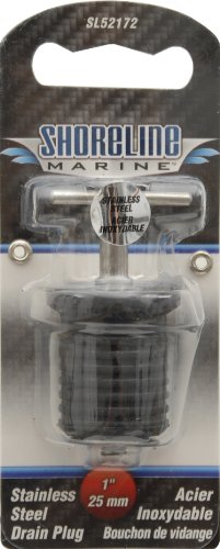 Shoreline Marine Stainless Steel Drain Twist Plug, 1-Inch - BeesActive Australia