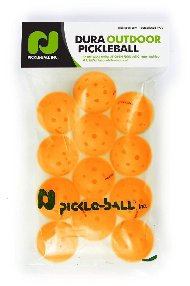 [AUSTRALIA] - Pickleballs - 1 Dozen Orange Dura Pickleballs. 