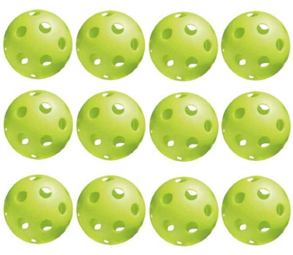 [AUSTRALIA] - Jugs Pickleballs Lime Green 12-Pack 12 Pack 