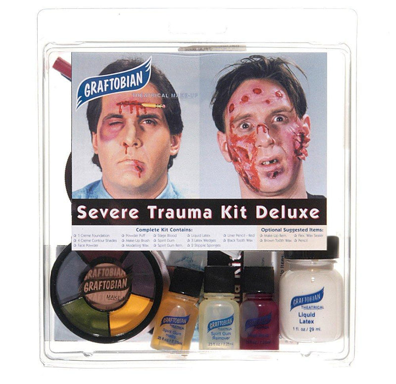 Graftobian Deluxe Severe Trauma Special FX Makeup Kit - BeesActive Australia