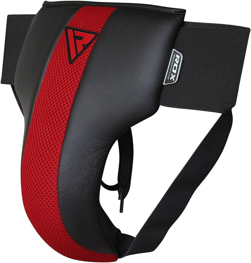 [AUSTRALIA] - RDX Groin Guard for Boxing, MMA Training, Abdominal Protector for Martial Arts, Kickboxing & Muay Thai, Abdo Protection Gear for Men, Jock Strap for Sparring, Taekwondo, BJJ, Karate & Fighting Small 