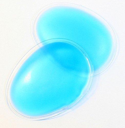 Zink Color Spa Use Blue Eye Gel Pad Hot/Cold Mask 2 1/2" 1 Pair - BeesActive Australia