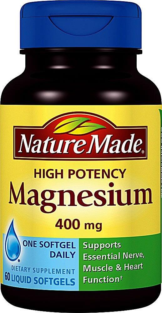Nature Made High Potency Magnesium 400 mg Softgel - BeesActive Australia