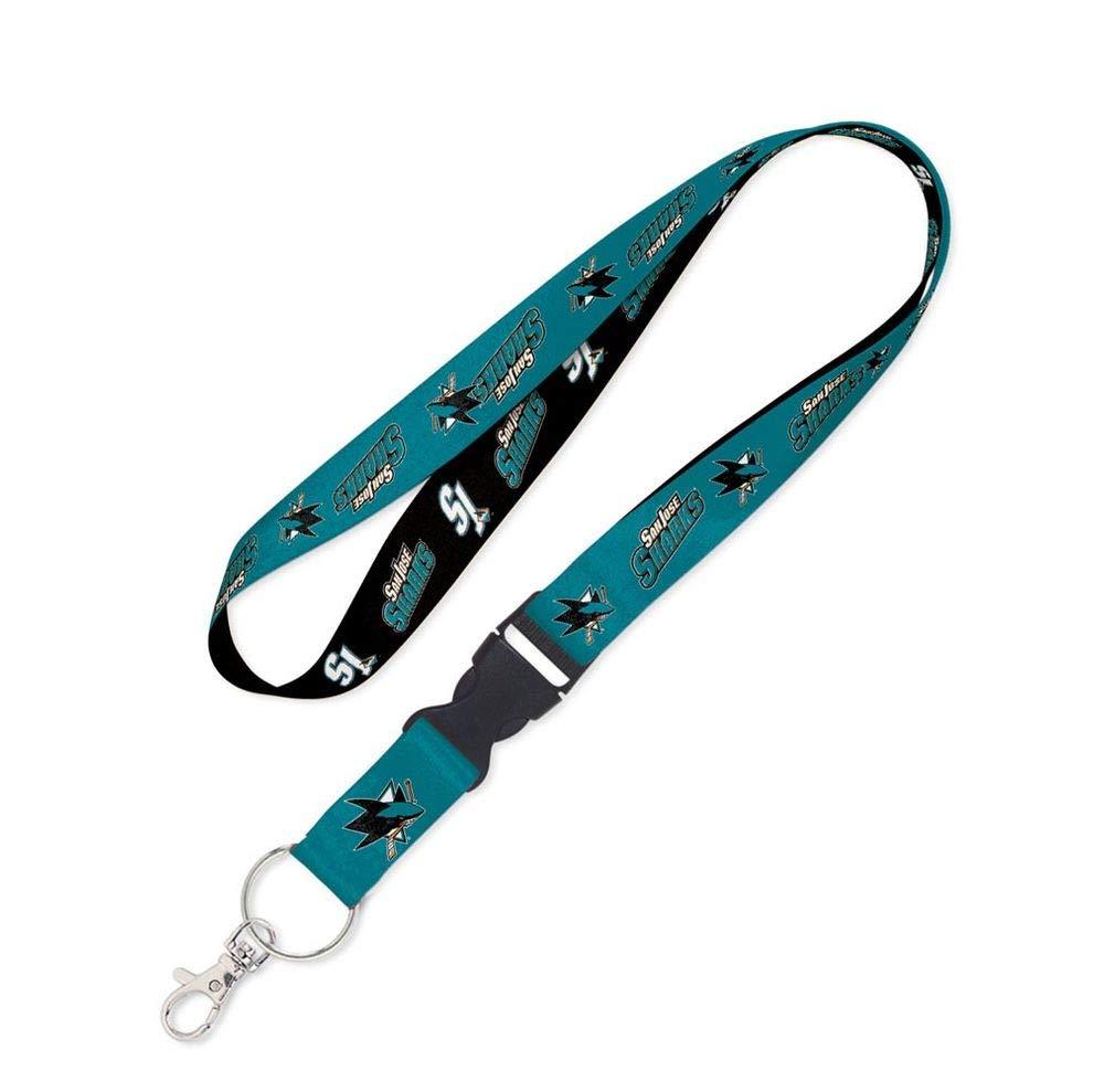 WinCraft NHL Unisex-Adult Lanyard with Detachable Buckle San Jose Sharks 17" - BeesActive Australia