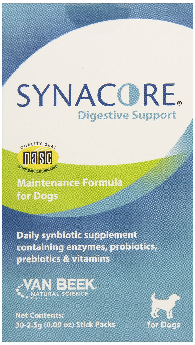 VAN BEEK Synacore Digestive Support for Dogs, 30-Pack - BeesActive Australia