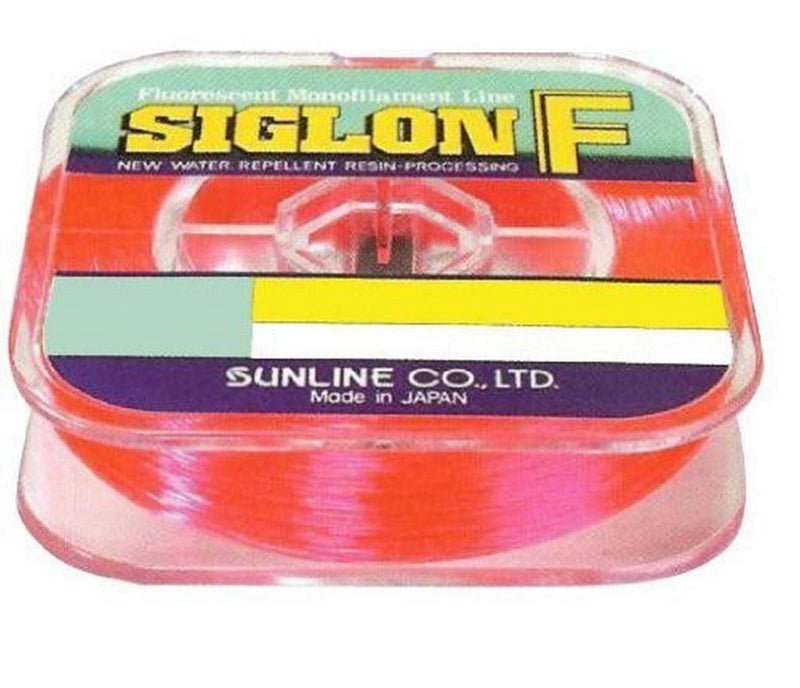 Sunline 63000610 Siglon F Fluorescent Pink 25 lb Fishing Line, Fluorescent Pink, 330 yd - BeesActive Australia