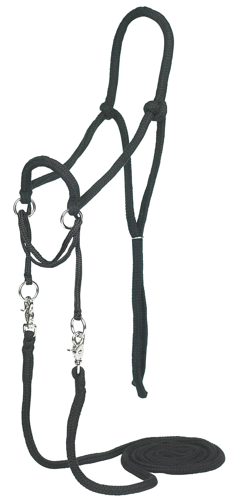 [AUSTRALIA] - Mustang Manufacturing Company Bitless Bridle Black 