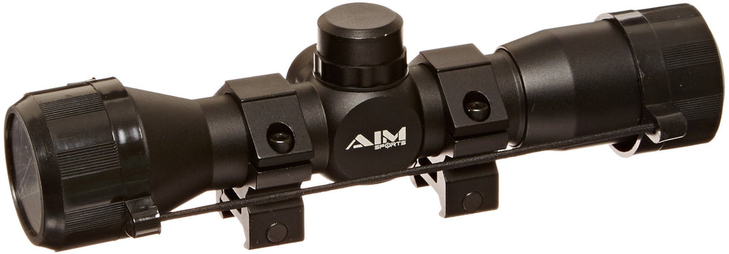 Aim Sports 4X32 Compact Rangfinder Scope with Rings Standard Packaging - BeesActive Australia