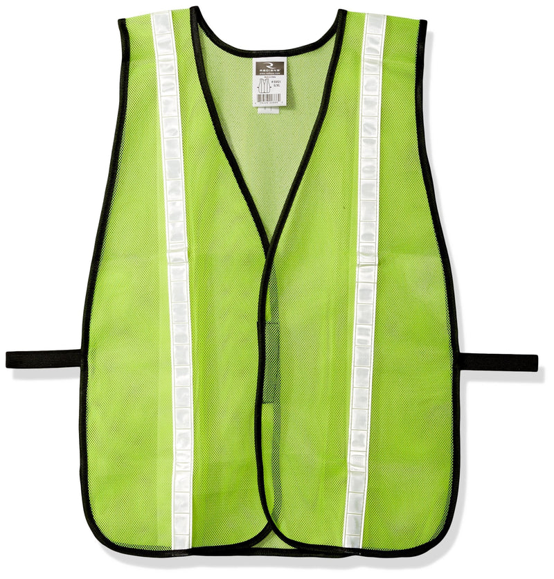 [AUSTRALIA] - Radians SVG1-S/XL Small to Extra Large Non Rated Safety Vest with One Inch Tape, Green Mesh 