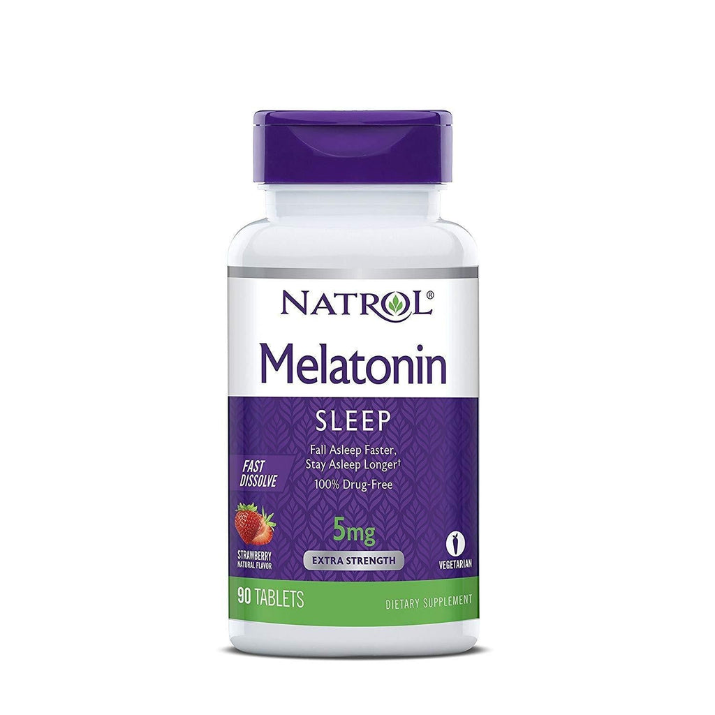 Natrol Melatonin 5 mg Fast Dissolve Sleep Support Tablet - 90 per Pack - 2 - BeesActive Australia