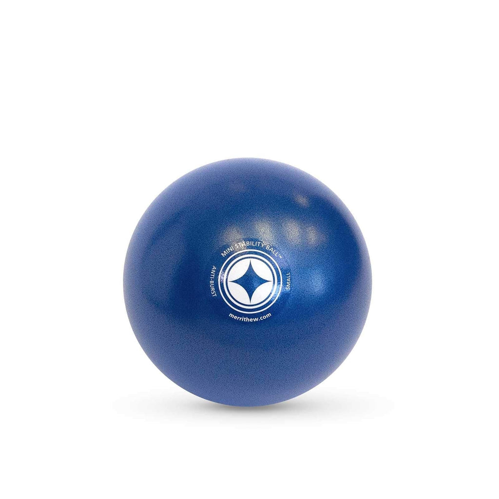 STOTT PILATES Mini Stability Ball Blue 7.5 - inch - BeesActive Australia