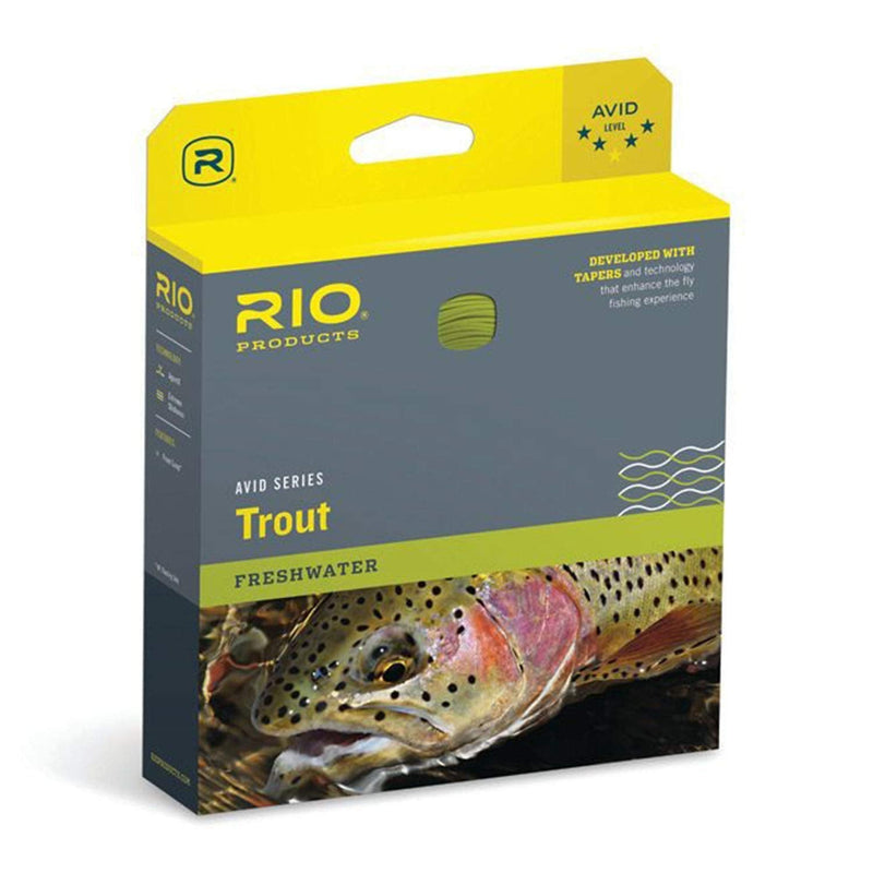 RIO Products Avid Series Trout Fly Line, Easy to Cast, Freshwater Fly Fishing Line 7 Weight - BeesActive Australia