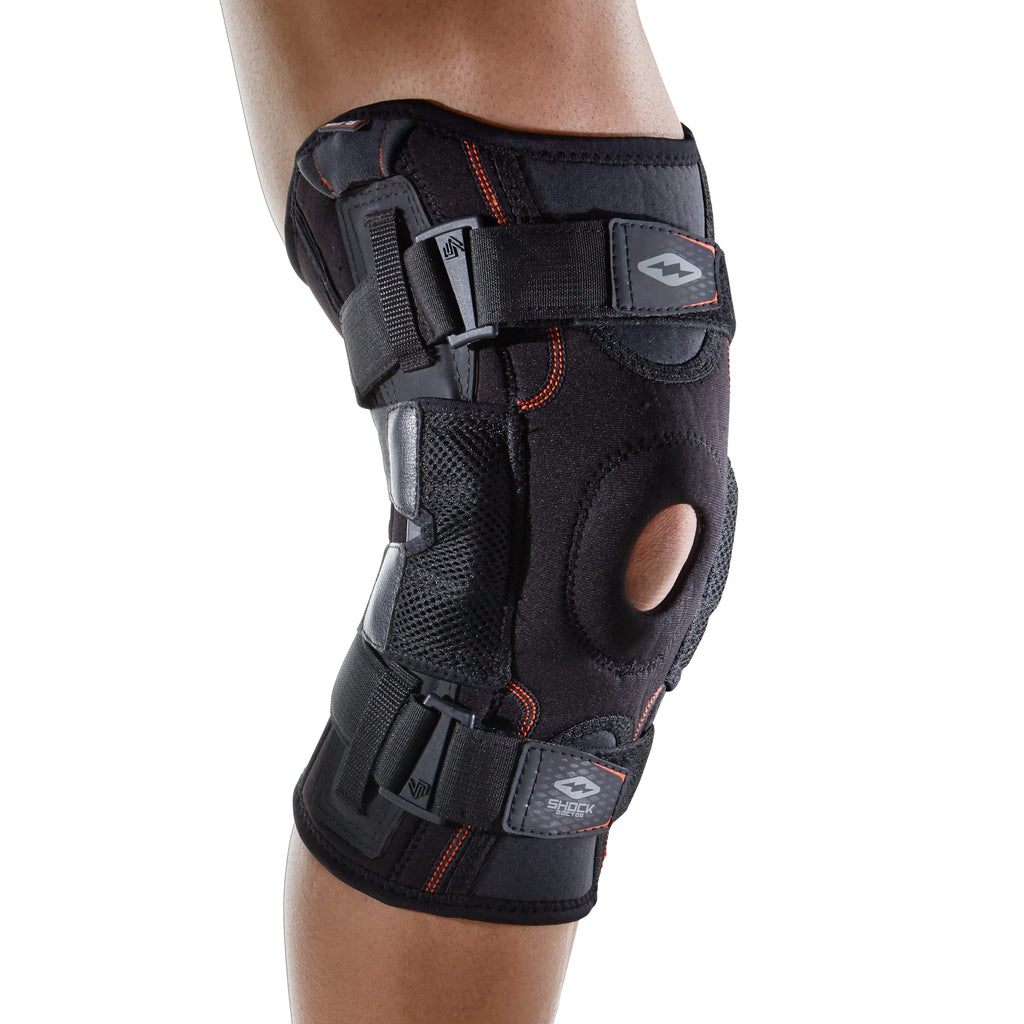 Hinged Knee Brace: Shock Doctor Maximum Support Compression Knee Brace X-Large - BeesActive Australia