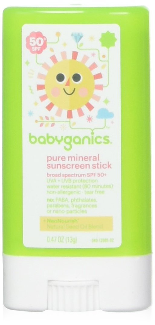 Babyganics Pure Mineral Sunscreen Stick - SPF 50+ - 0.47 oz - BeesActive Australia