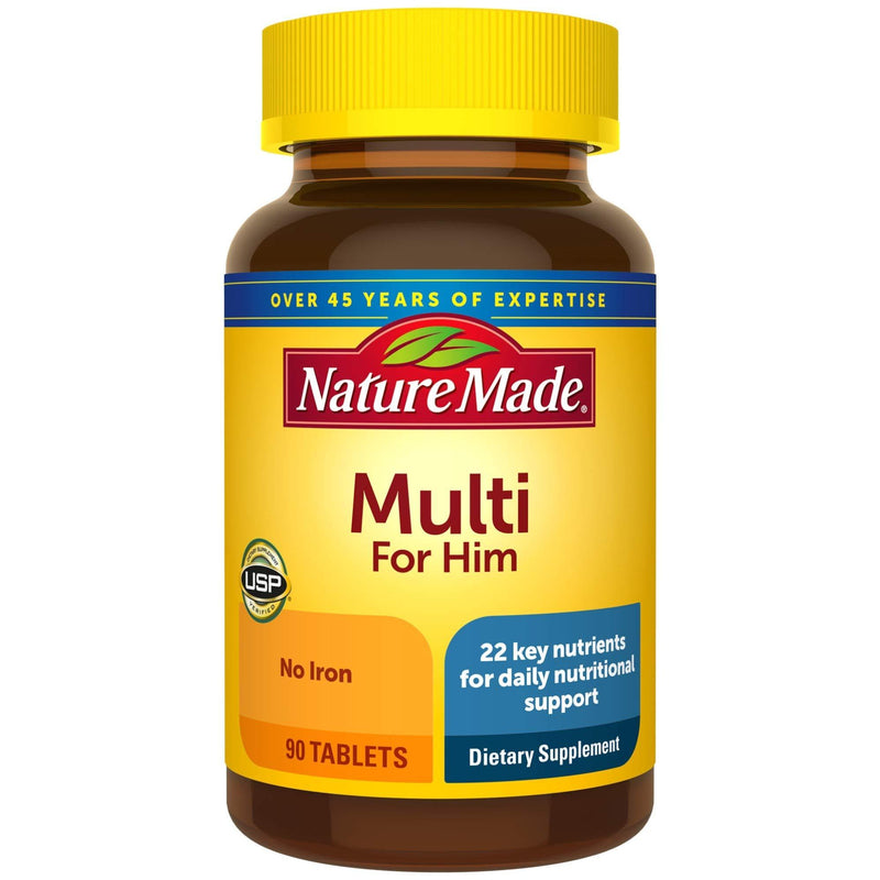 Nature Made Men's Multivitamin Tablets, 90 Count for Daily Nutritional Support - BeesActive Australia