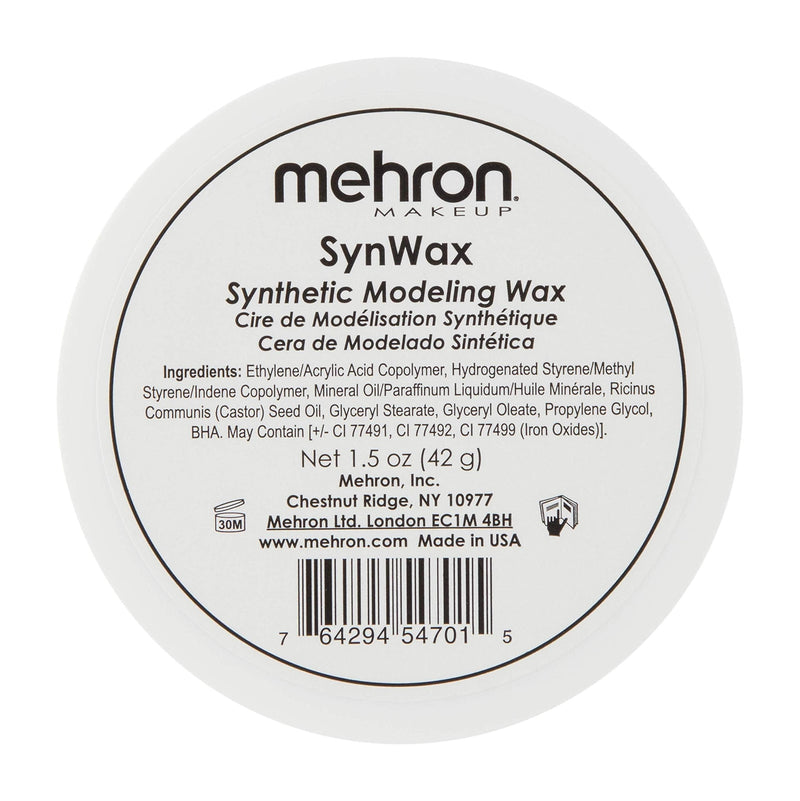 Mehron Makeup SynWax Synthetic Modeling Wax (1.5 oz) - BeesActive Australia